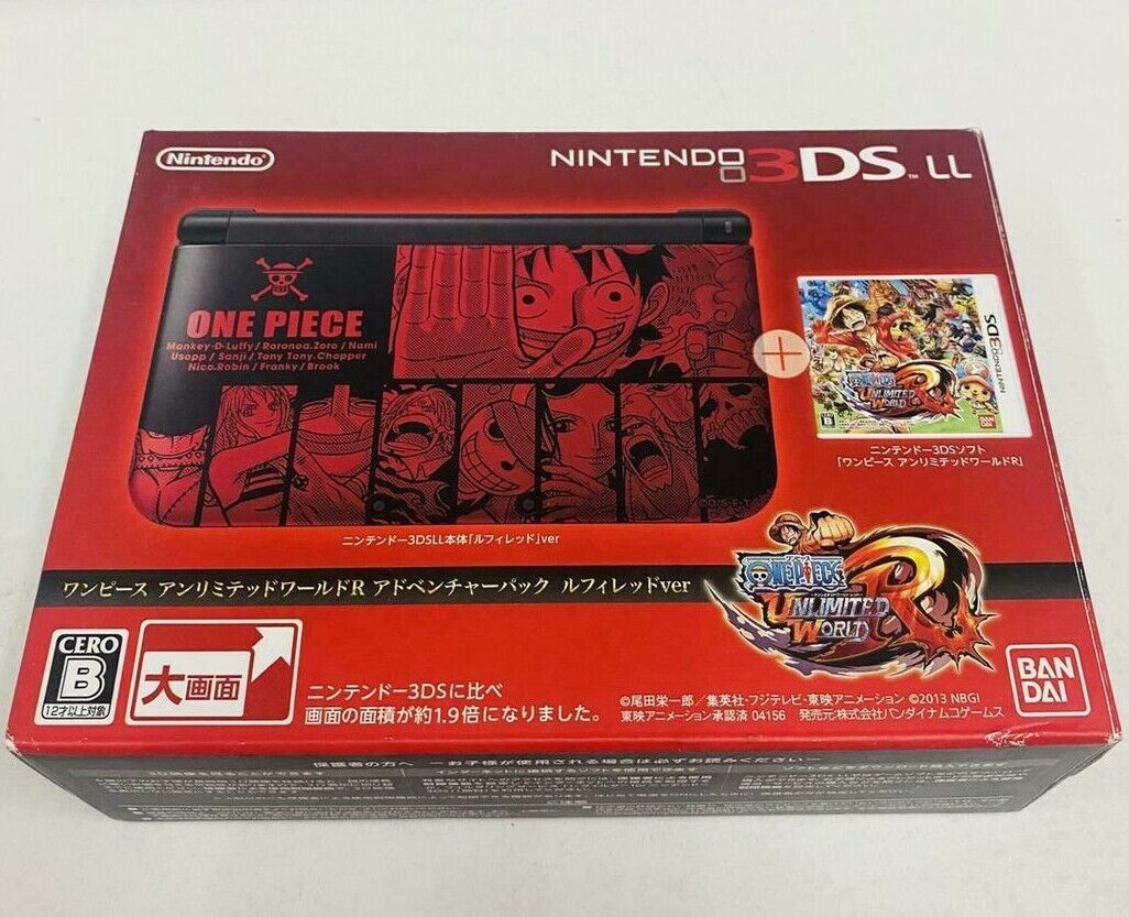 Pack de 7 accessoires 3DSXL et DSi XL One Piece pas cher 