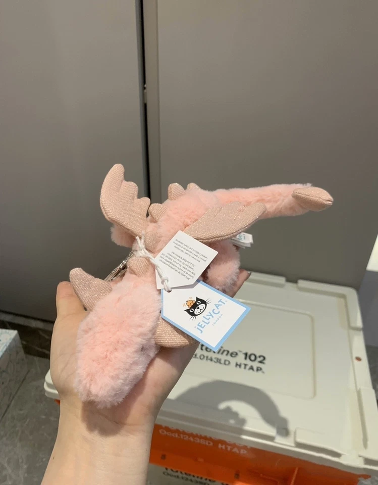 Jellycat 12cm Cute Flying Dragon Plush Keychain Pendant Genuine with label - Image 2 of 4