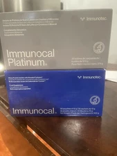 1 Immunocal Classic ( Blue ) & 1 Platinum : 2 BOXES - 60 Pouches. EXP 06/2026
