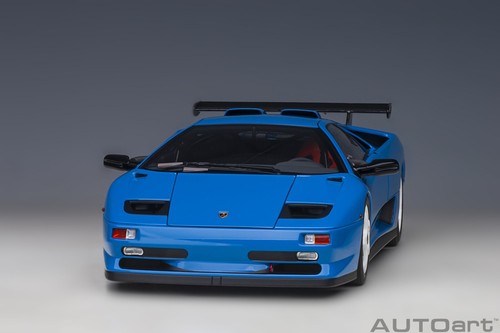 Lamborghini Diablo SV-R Blu Le Mans 1996 1:18 AutoArt 79148 - Bild 12 von 12