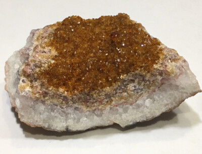 Gem Quality Natural Citrine Cabinet Display Specimen From Brazil! Reiki!