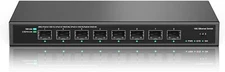 8 Port 10Gb SFP+Switch Managed 8 x 10Gb SFP+Ports Multi-Gb 10G-2.5G-1G
