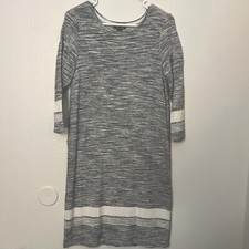 Hilary Radley Knit Dress Striped Size M 