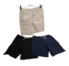 Member's Mark Boy's 3-Pack Elastic Waistband Woven Shorts Size 10/12 New