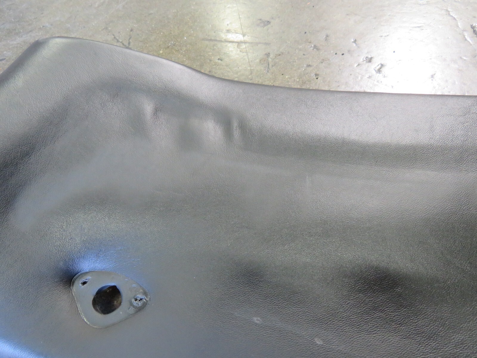 Ferrari 575, Sun Visor Trim Panel, Used, Loose Leather, P/N 66843600