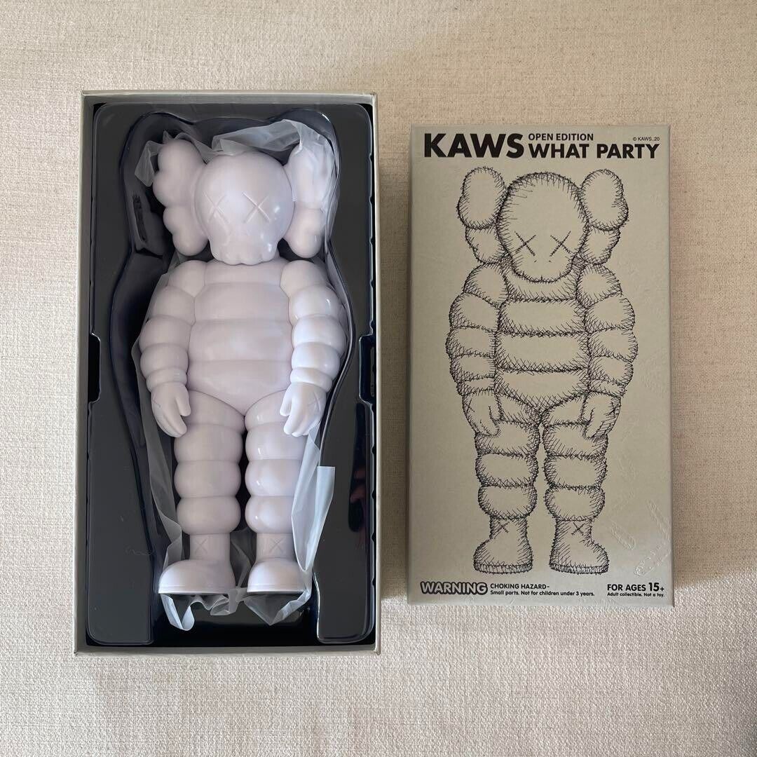 KAWS WHAT PARTY Open Edition Figure TOKYO FIRST White KAWS WHAT PARTY Open Edition Figure TOKYO FIRST White