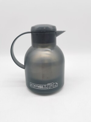 Emsa SAMBA 1,0 l transluzent anthrazit Thermokannen doppelwandig #KT2447D