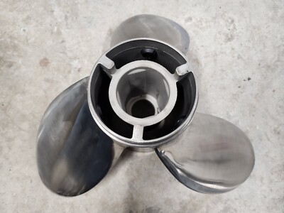 Mercury Mirage 48-13701 19p Stainless Steel Propeller 15 1/2 X 19
