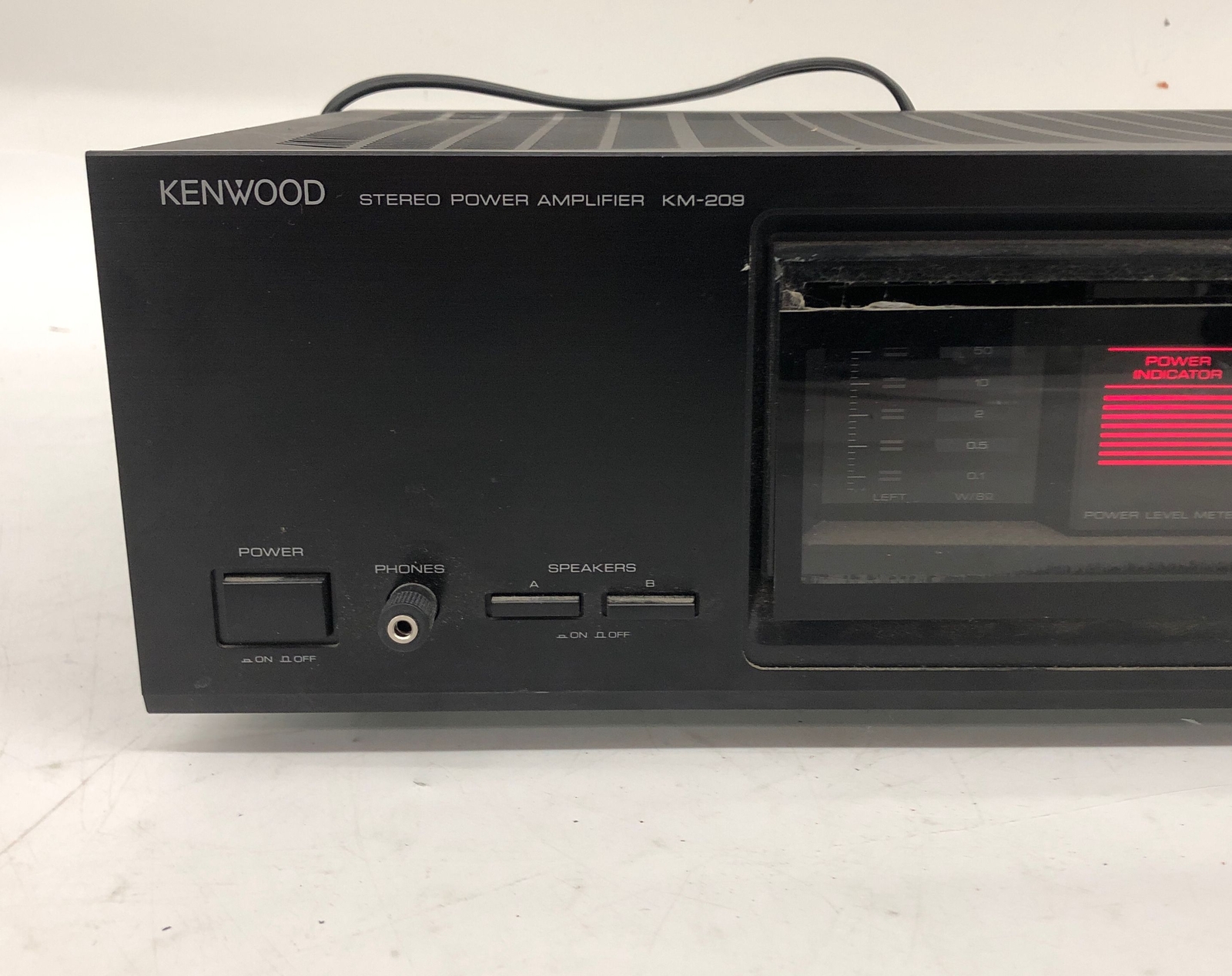 Kenwood KM209 Stereo Power Amplifier Wide Dynamic Range eBay