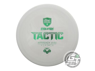 NEW DiscMania Evolution EXO Soft Tactic 176g Gray Green Foil Putter Golf Disc