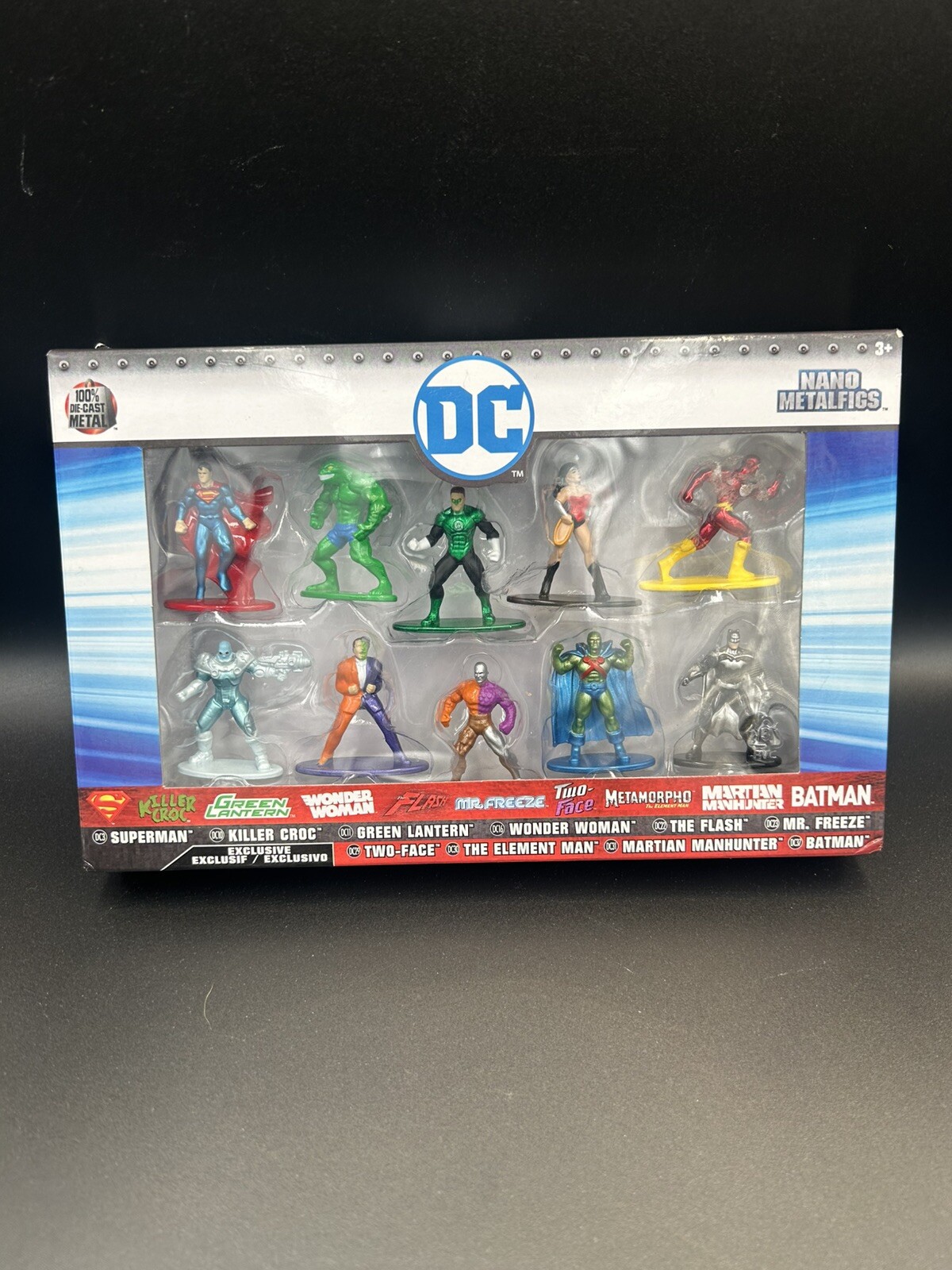 DC Comics Die-Cast Nano Metalfigs - Batman Superman Flash Wonder Woman ECT