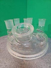 Chemglass CG-1968-A REACTION VESSEL LID, 6-NECK, 300MM | Chipped