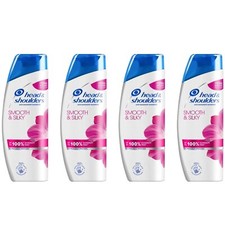 Head & Shoulders Smooth-Silky Shampoo 250ml , Pack 4