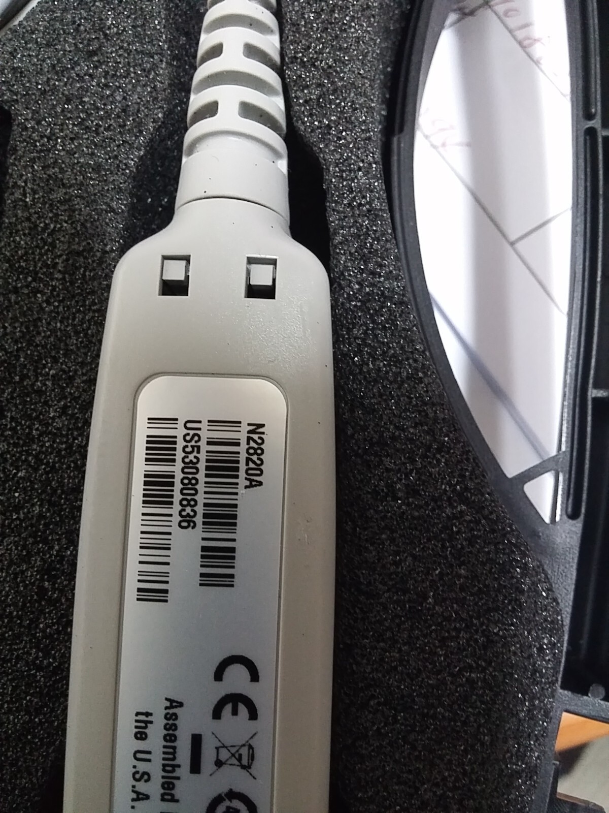 Keysight N2820A 3 Mhz/50ua High Sensitivity Ac/dc Current Probe for