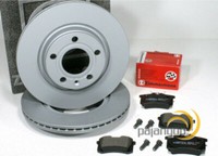 Zimmermann Bremsscheiben 256 Mm BremsbeläGe Hinten FüR VW Golf IV 4Motion