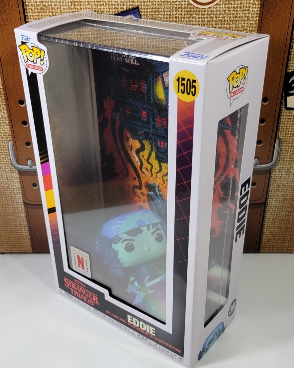 FUNKO POP EDDIE 1505 STRANGER THINGS NETFLIX EXCLUSIVE COMIC