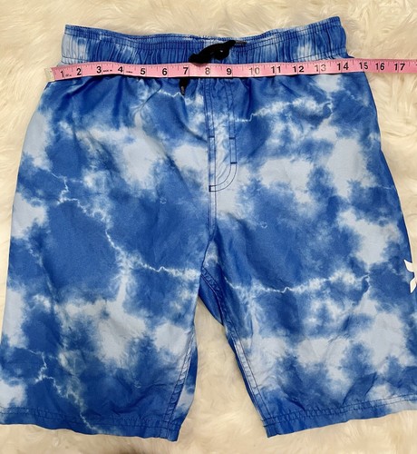 Hurley Boy’s Swim Trunks Board Shorts Size Large Blue - Picture 9 of 11