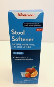 clear liquid stool softener