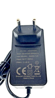 AC/DC ADAPTER Model: JHD-AP036E-190190AA-A Input: 100-240V ~ 50/60Hz 1.2A Output