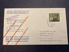 ICOLLECTZONE  Germany Rocket Mail Versuchsreihe 1962 Cover (A100)
