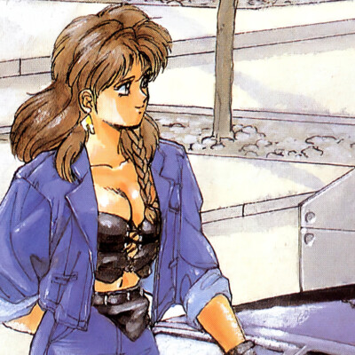 Lamborghini Countach Anime Poster 18