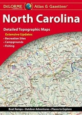 North Carolina State Atlas & Gazetteer, by DeLorme, 2022, 13th ed,  DISCOUNTED!!