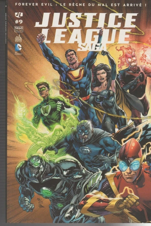 JUSTICE LEAGUE SAGA N° 9 DC Comics URBAN juillet 2014 * - Photo 1/1