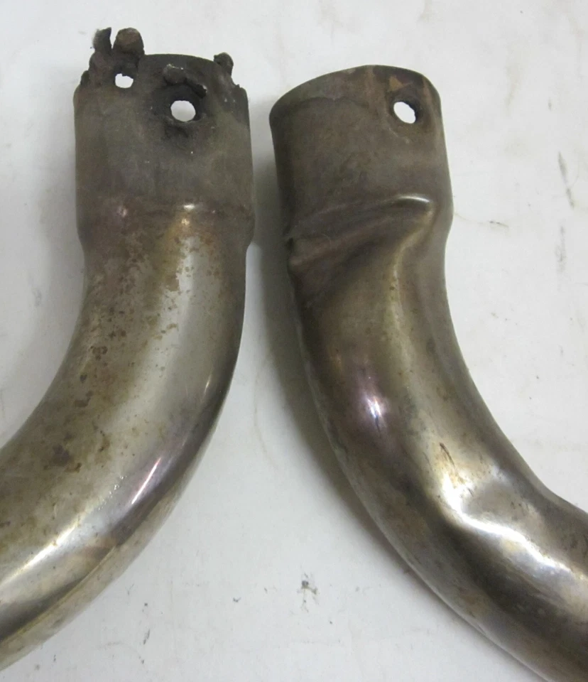 Jaguar XJ12 1979 Serie III S3 punta de escape par de acabado usado 79-92 y XJ6 a 86 Foto 4 de 4