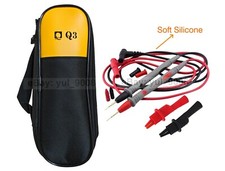 Test Leads +Soft Carrying Case for Clamp meter FLUKE T5-1000 T5-600 302 303 305