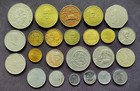 24 Mexican Coins 1957-2013 Mexico Centavos, Pesos, Assorted Denominations
