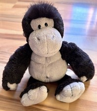 Nici Wild Friends Kuscheltier Schlenker Gorilla Louis, braun grau, ca. 25 cm