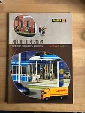 Faller H0 1:87 u.a. Prospekt Broschüre Neuheiten 2009 - A4 gelocht mehrsprachig