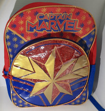 CAPTAIN MARVEL BACKPACK NEVER USED 16"