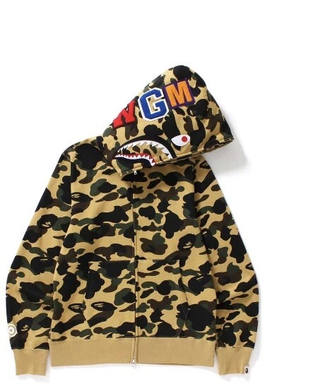 bape shark felpa