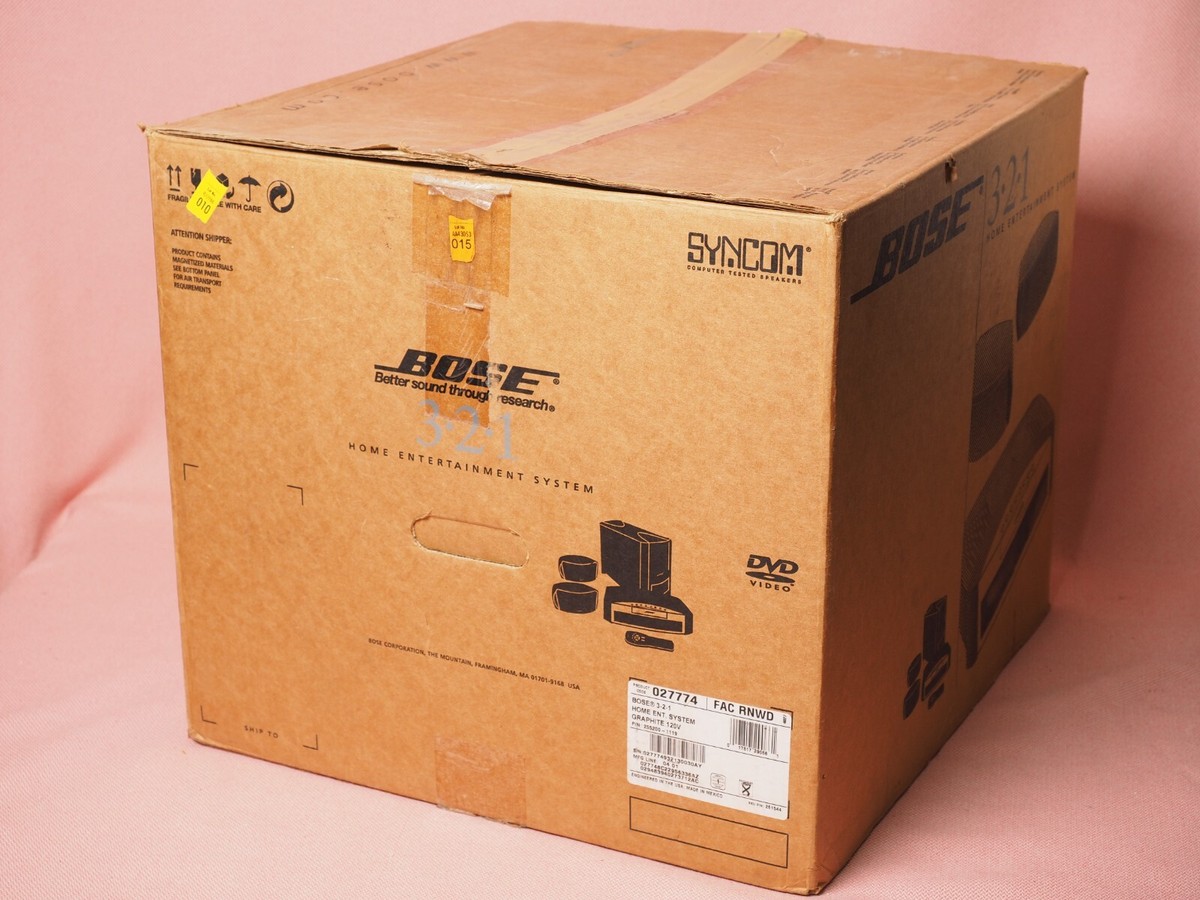 Bose 3·2·1 2.1 Channel Home Entertainment System Graphite Bose 3·2·1 2.1 Channel Home Entertainment System Graphite