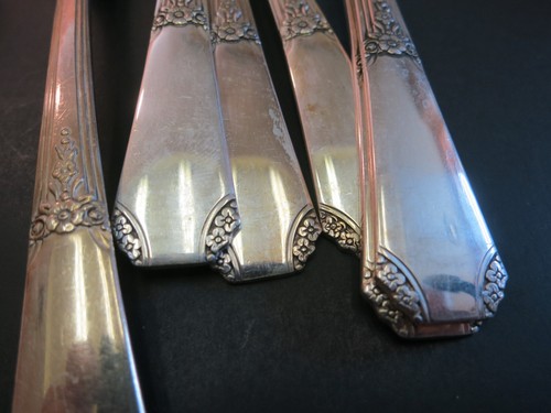 WM Rogers Silver-plate Flatware RIO Pattern Oneida 46 Pieces Good Condition - Picture 21 of 23