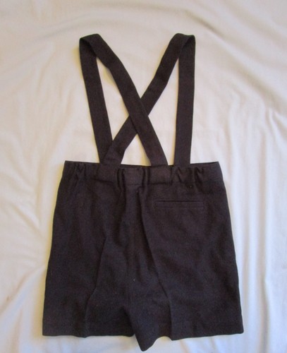 Vintage Imp Originals Children's Navy Blue Shorts With Straps Size 6 - Picture 2 of 6