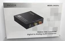 NEW Prozor DAC01s Digital to Analog Audio Converter 192kHz DAC Converter NIB