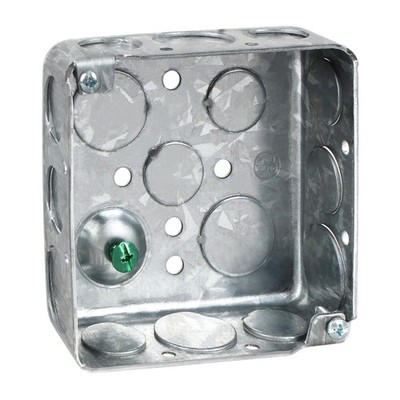 US Standard Double Gang Junction Box Heavy Type Deep Metal Electrical Box