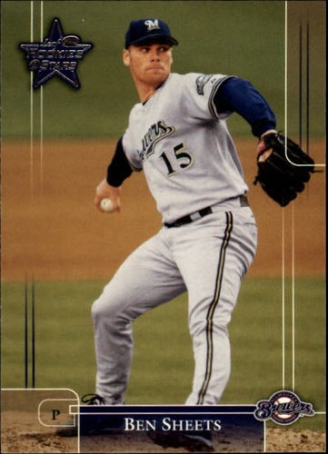 2002 Leaf Rookies and Stars Ben Sheets #186 card