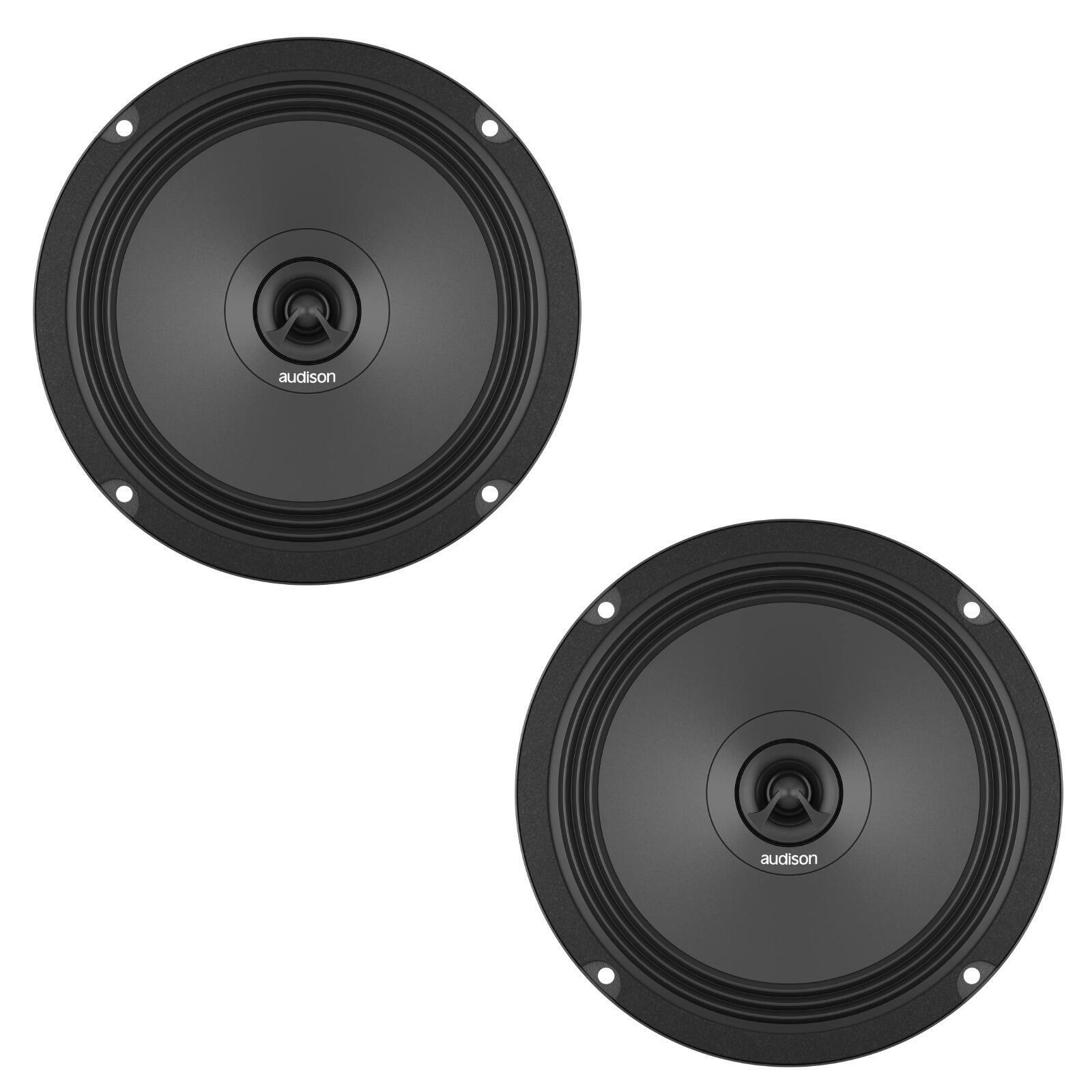 Audison Prima APX 6.5 6.5"" 17cm Car Coax Midbass Door Speakers 70w RMS Pair