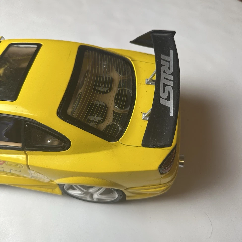 Kentoys Nissan Silvia S15 2003 Extreme Tuner 1:12 Rare Model Car Yellow - Image 4 of 4