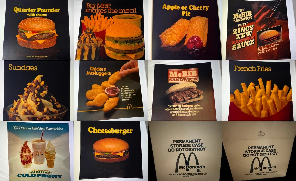 mcdonalds 1981 products for sale | eBay