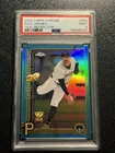2025 Topps Chrome Paul Skenes Teal Refractor /299 Rookie Cup #300 PSA 9 Mint