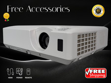 Hitachi CP-X4042WN 3LCD Projector Professional 4200 Lumens 16W Speakers 4K w/Kit