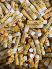 Lot of 250 Burt  s Bees Unscented Lip Balms New And Sealed