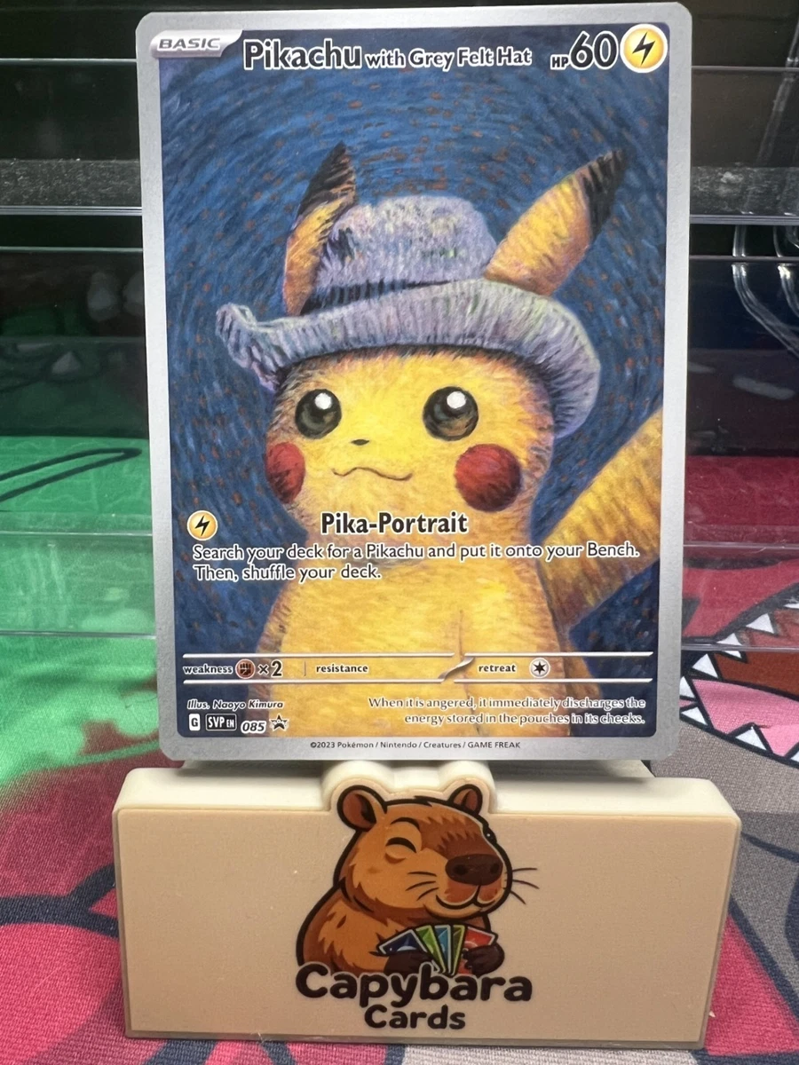 Pikachu with Grey Felt Hat Pokémon TCG Cards for sale | eBay