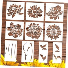Large Flower Stencils for Painting - Wall Stencils for Painting large flower