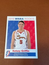 2010 Rittenhouse WNBA Rookie #/250 Kelsey Griffin Connecticut Sun Nebraska