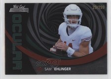 2021 Wild Card Alumination Ocular Green Single Swirl 29/299 Sam Ehlinger 0q3